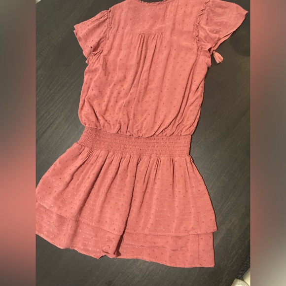 NWOT similar PAIGE dresses are on sale for at least $40!  Nice light peach color - Picture 3 of 7